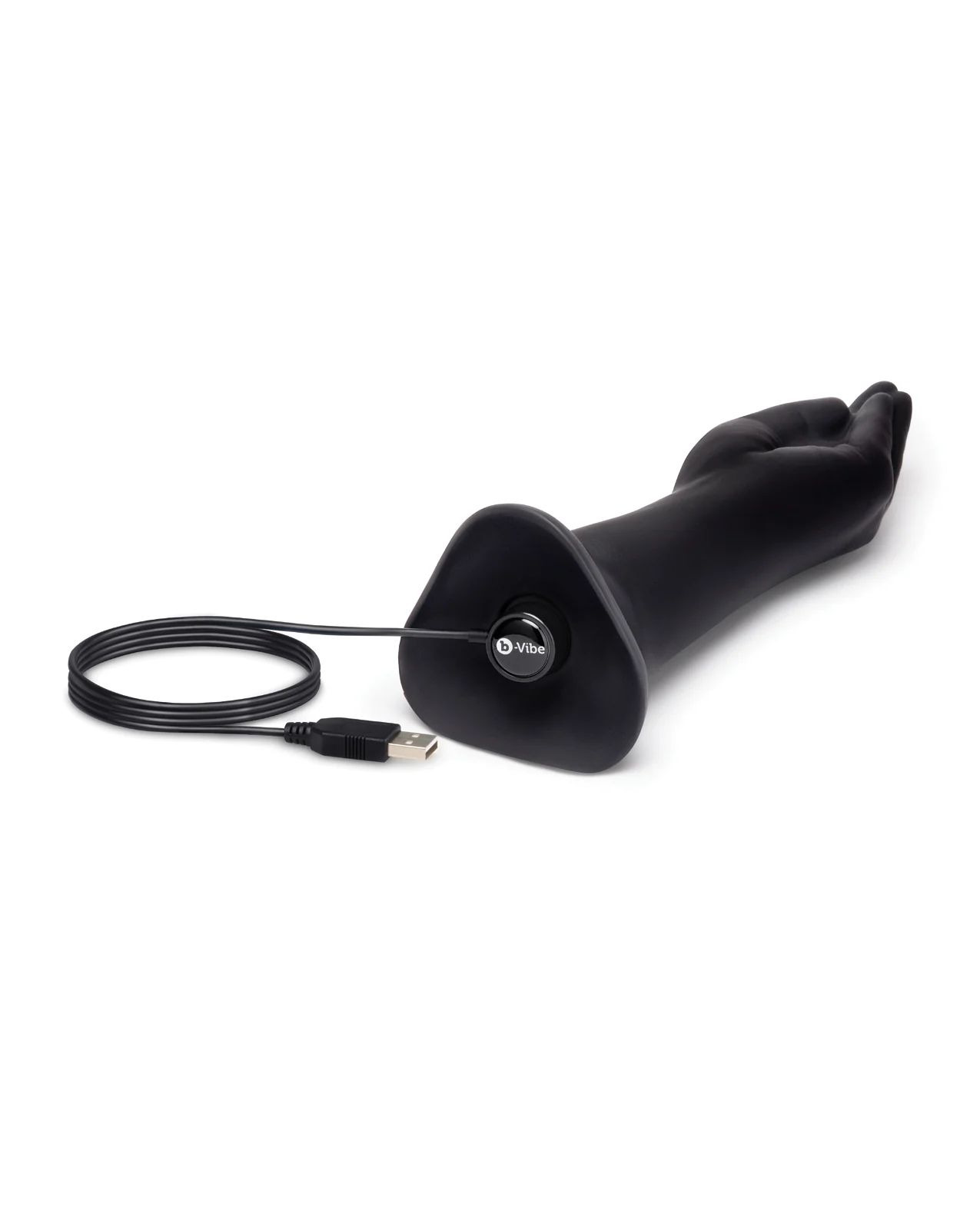 b-Vibe 10.5 Inch Vibrating Silicone Hand Fisting Dildo w/Suction Base - Image 5