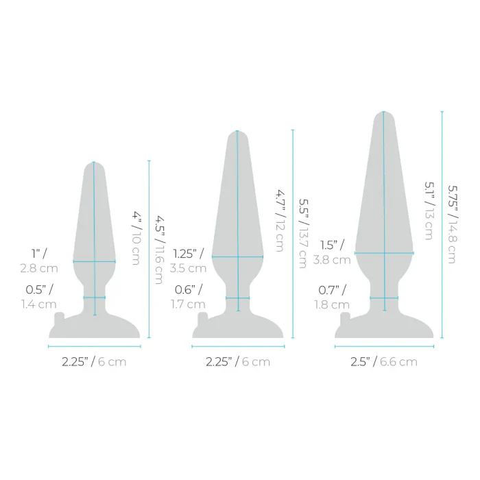 b-Vibe Anal Training 3-Piece Kit - Image 4