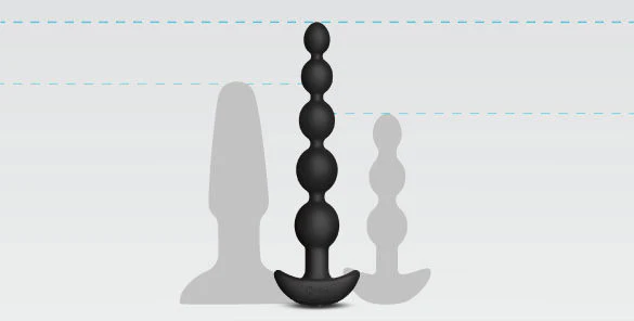 b-Vibe Cinco Remote Control Anal Beads - Image 6
