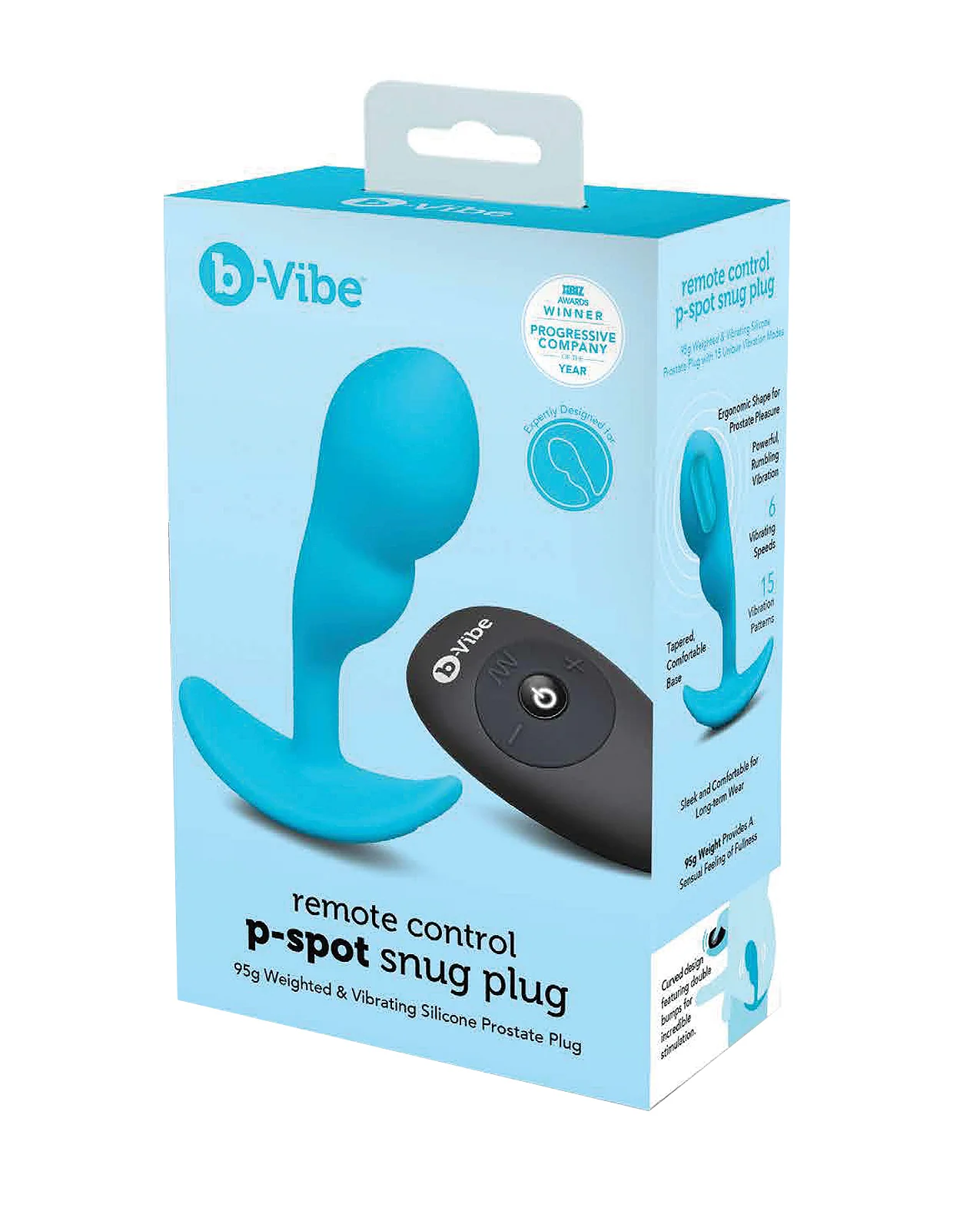 B-Vibe Remote Control P-Spot Snug Plug - Image 12