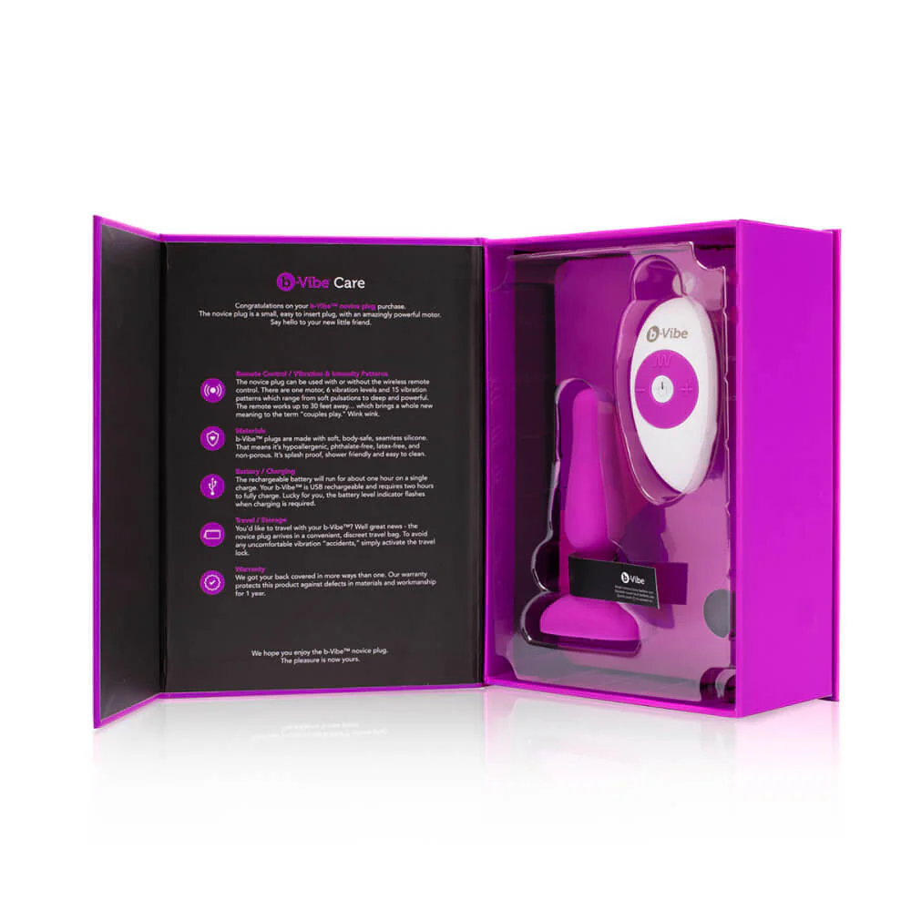 b-Vibe Remote Novice Plug - Image 10