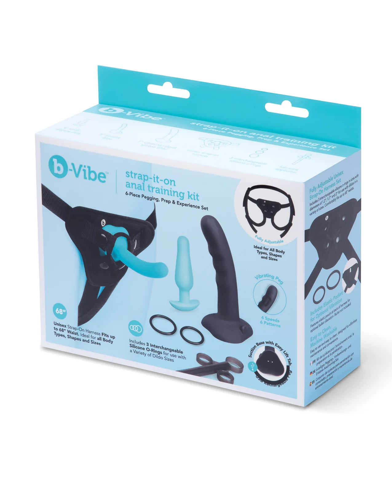 b-Vibe Strap-it-On Anal Training Kit - Image 5