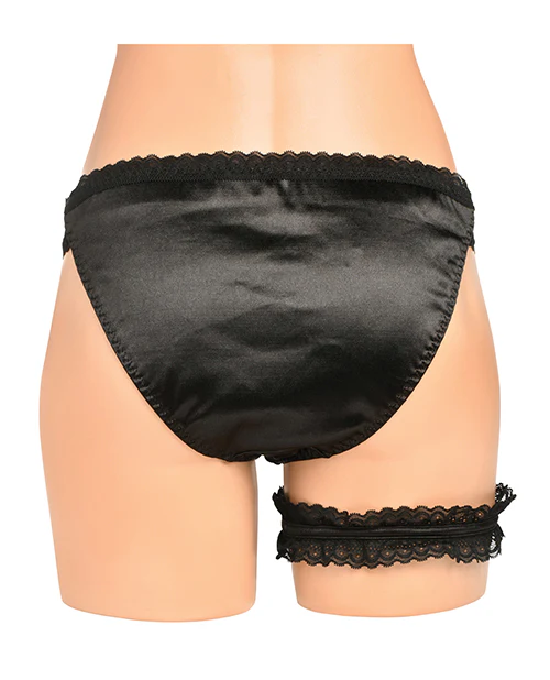 Bedroom Bliss Jolie Strap-On Panty Harness & Garter - Image 14