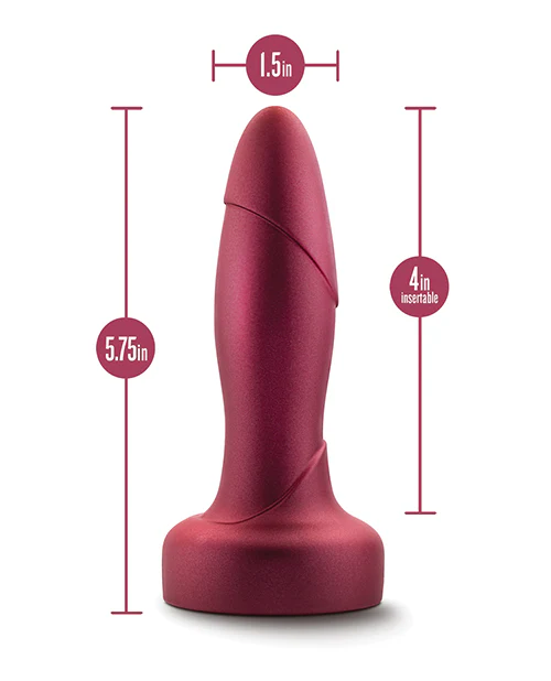 Blush Anal Adventures Matrix Atomic Plug - Martian Wine - Image 3