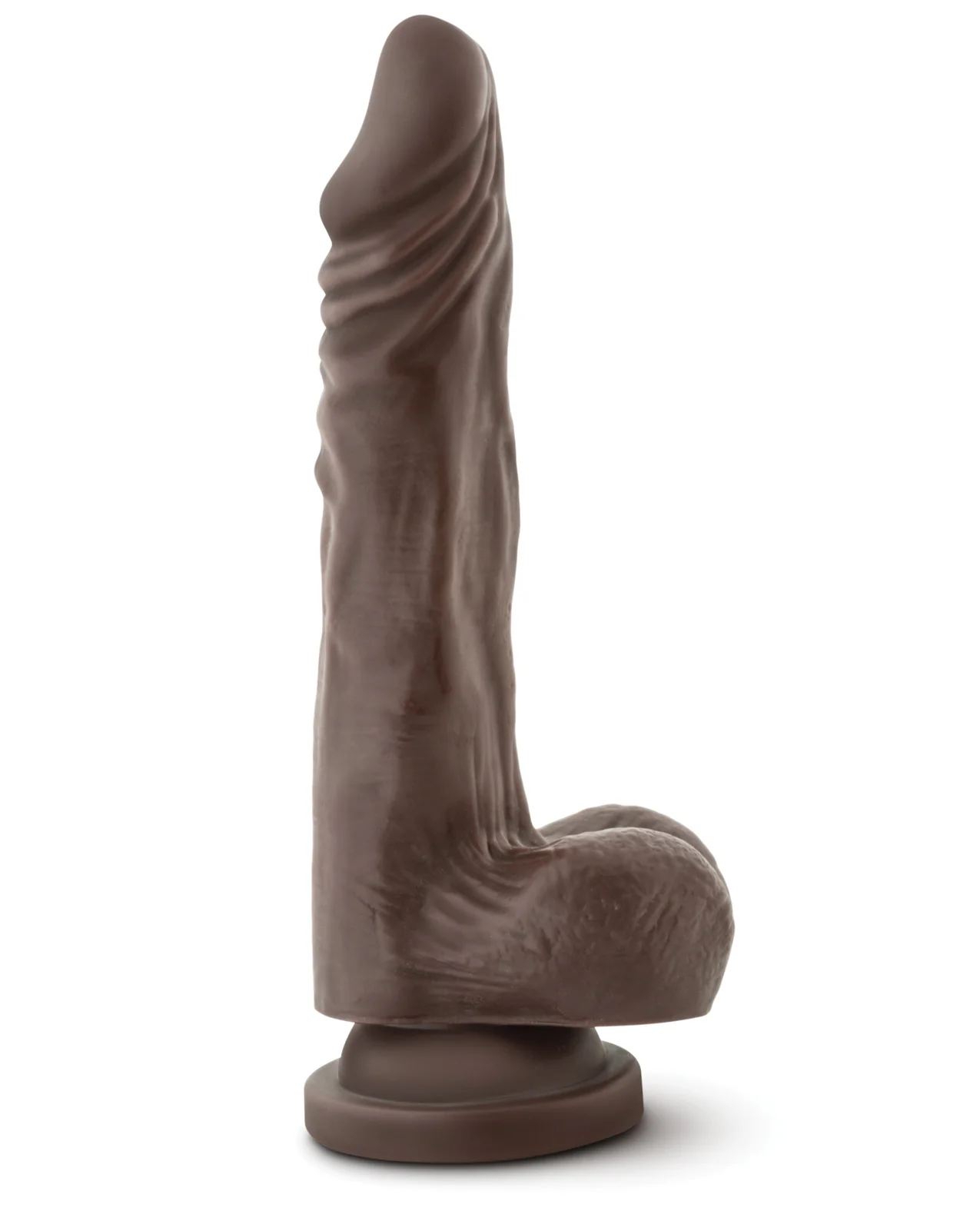 Blush Dr. Skin Stud Muffin 8.5" Dong with Suction Cup - Image 3