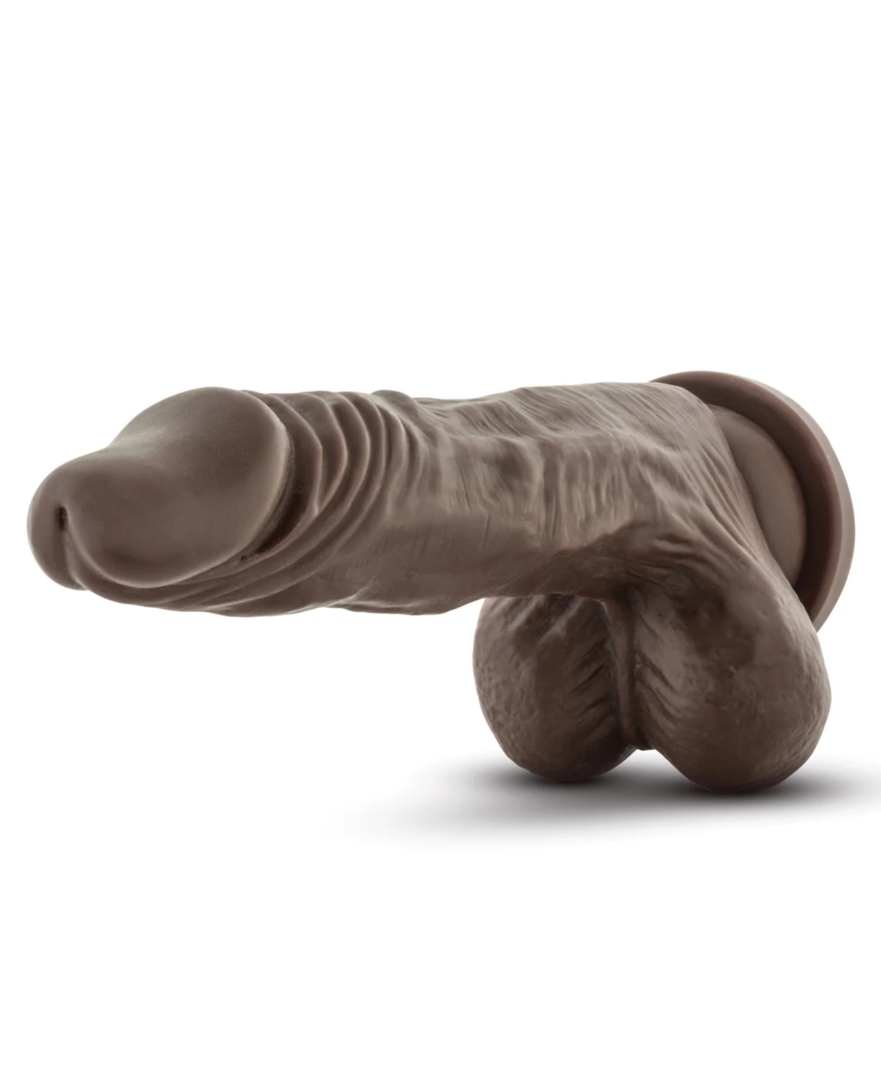 Blush Dr. Skin Stud Muffin 8.5" Dong with Suction Cup - Image 4