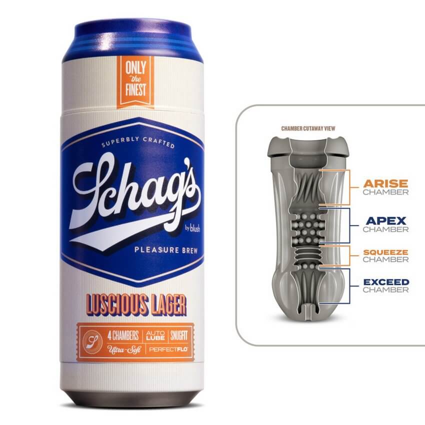 Blush Schag's Beer Stroker - Image 7