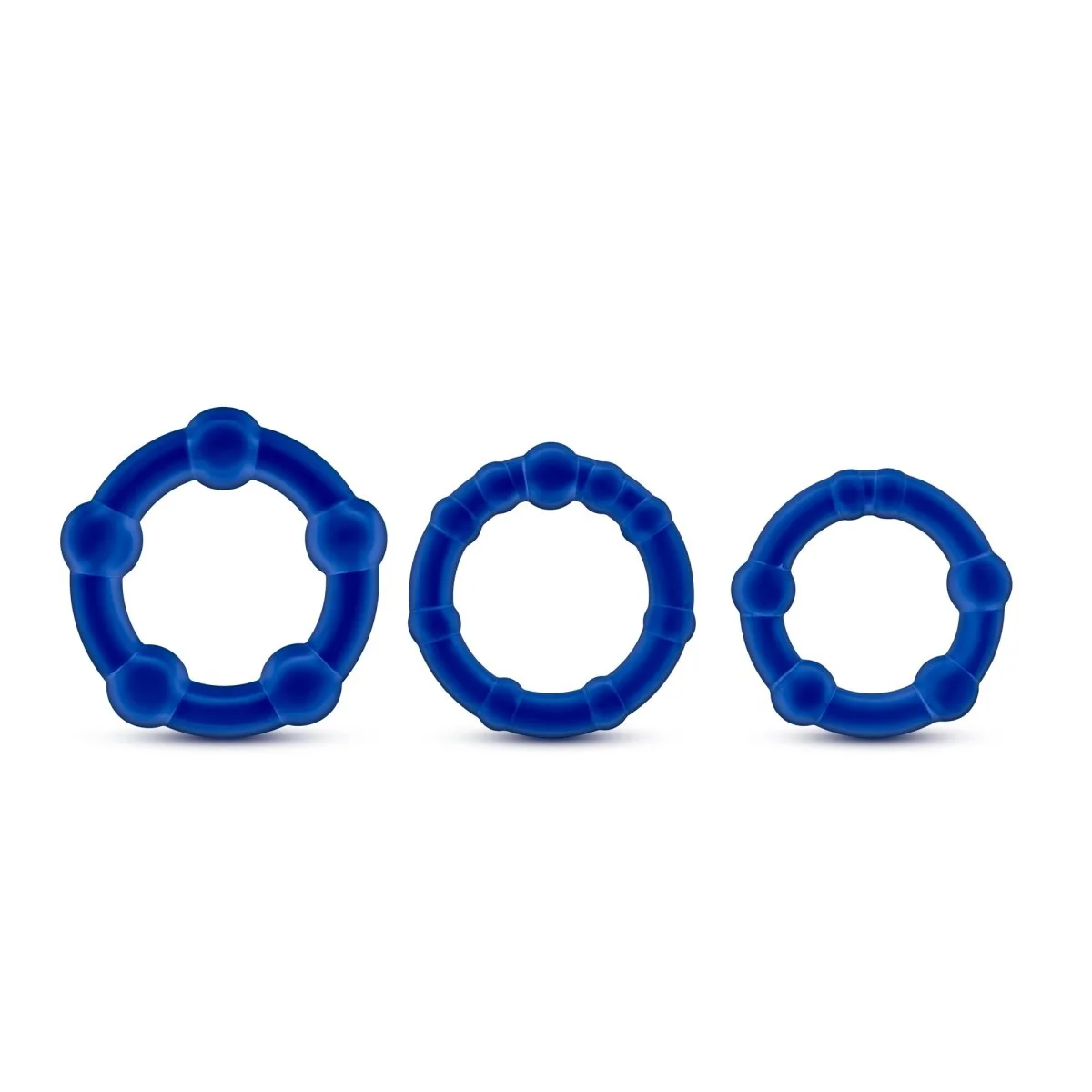 Blush Stay Hard Beaded Cock Rings - Image 9