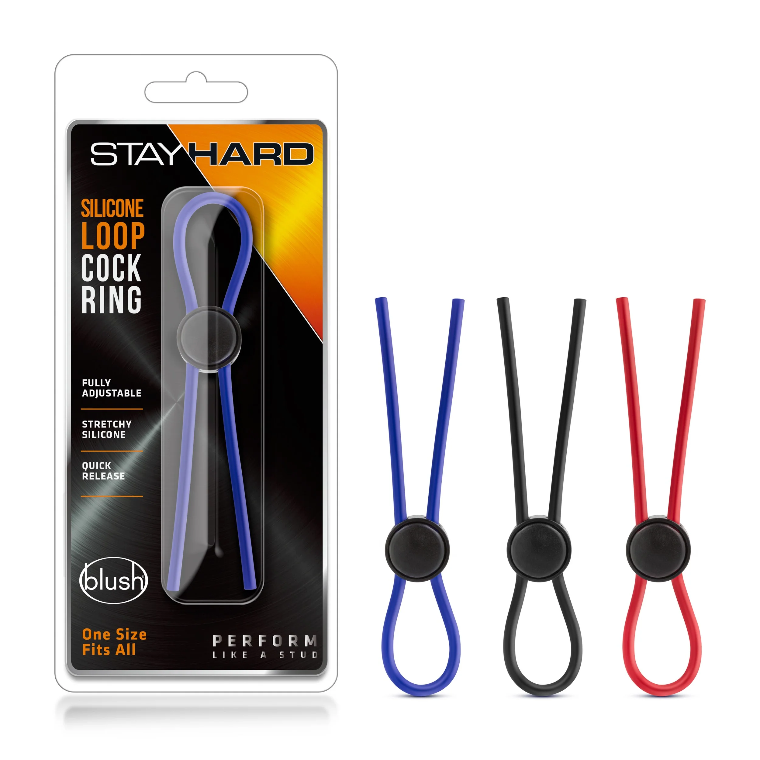 Blush Stay Hard Silicone Loop - Image 7