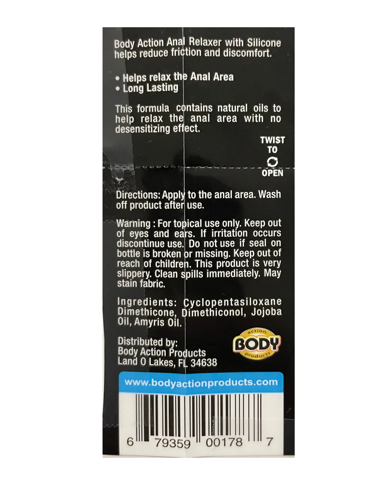 Body Action Anal Relaxer - Image 4