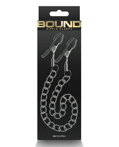 Bound Nipple Clamps - Gunmetal - Image 2