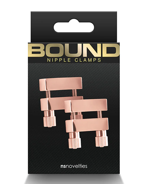 Bound Nipple Clamps - Rose Gold - Image 11