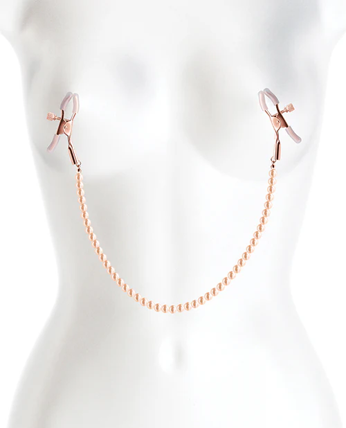 Bound Nipple Clamps - Rose Gold - Image 16