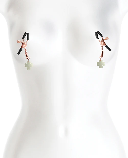 Bound Nipple Clamps - Rose Gold - Image 20