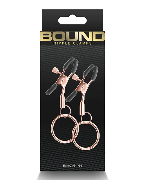 Bound Nipple Clamps - Rose Gold - Image 21
