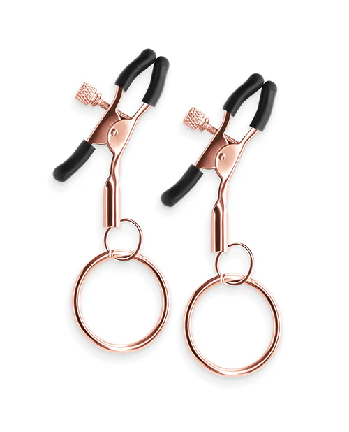 Bound Nipple Clamps - Rose Gold - Image 22