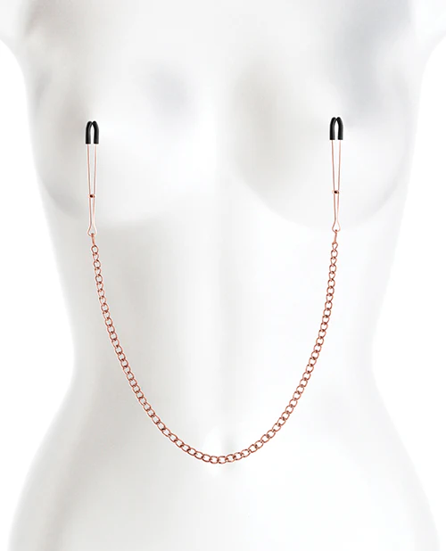 Bound Nipple Clamps - Rose Gold - Image 4