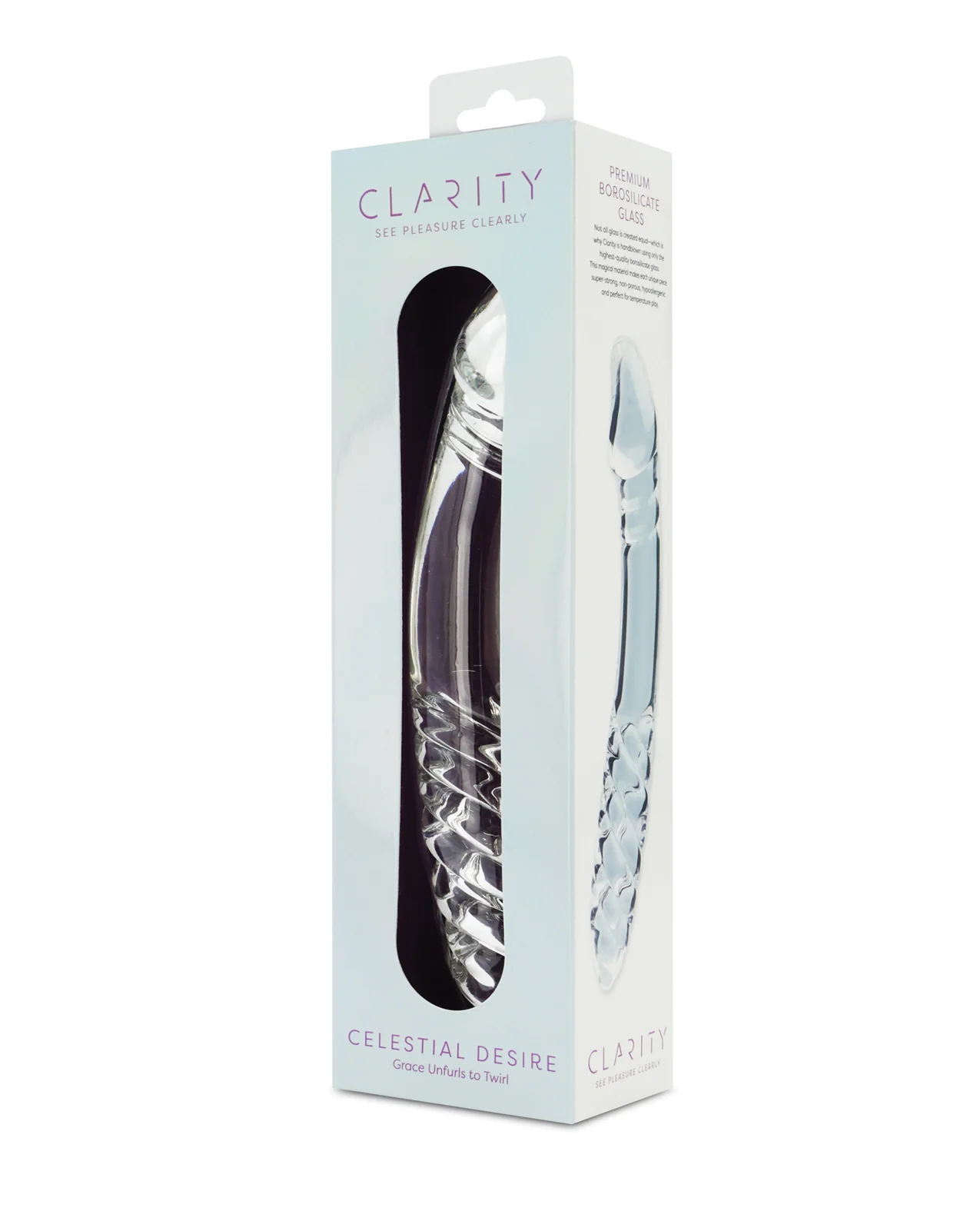 Clarity Glass Dildo - Celestial Desire - Image 3