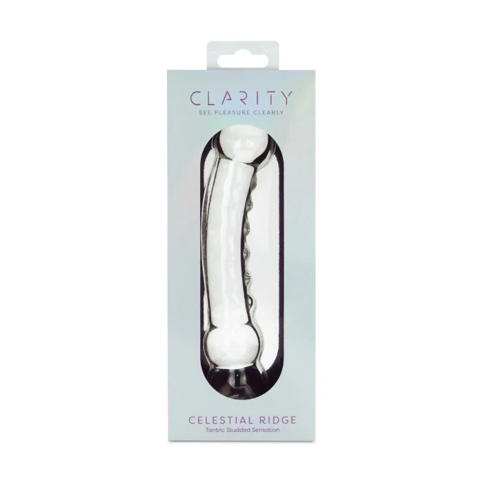 Clarity Glass Dildo - Celestial Ridge - Image 3