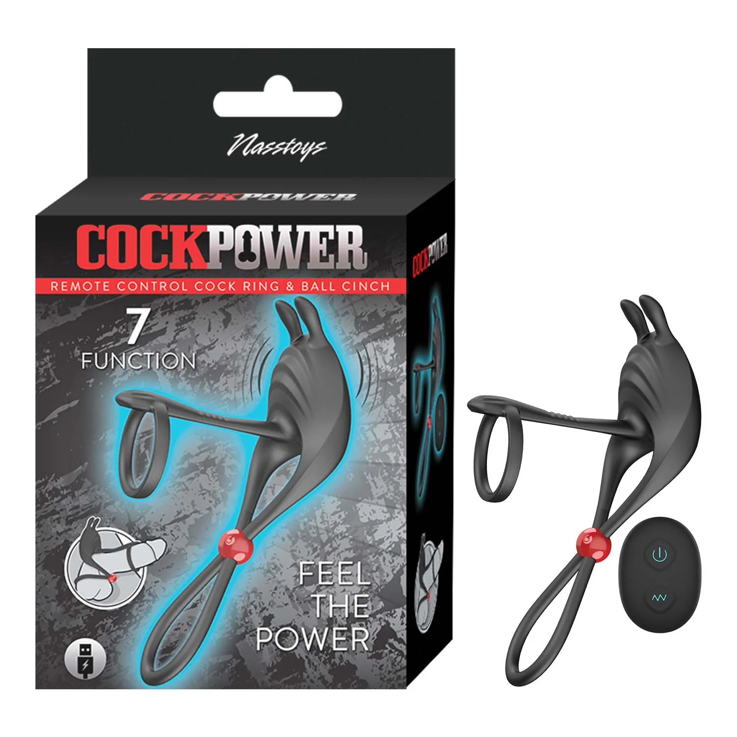 Cockpower cockring & ball cinch - Image 5