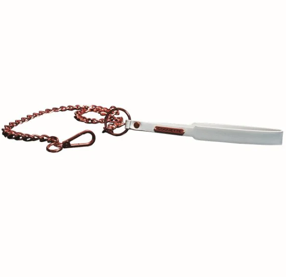 Coquette White and Rose Gold Leash - Image 2