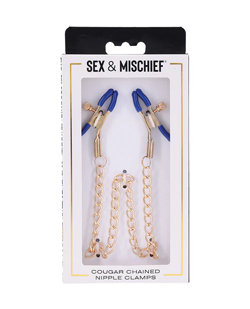 Cougar Chained Nipple Clamps - Image 5