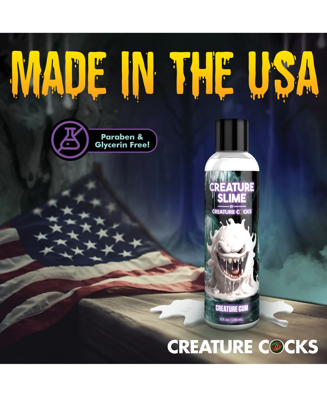 Creature Cocks Unscented Jizz Lube - Image 10