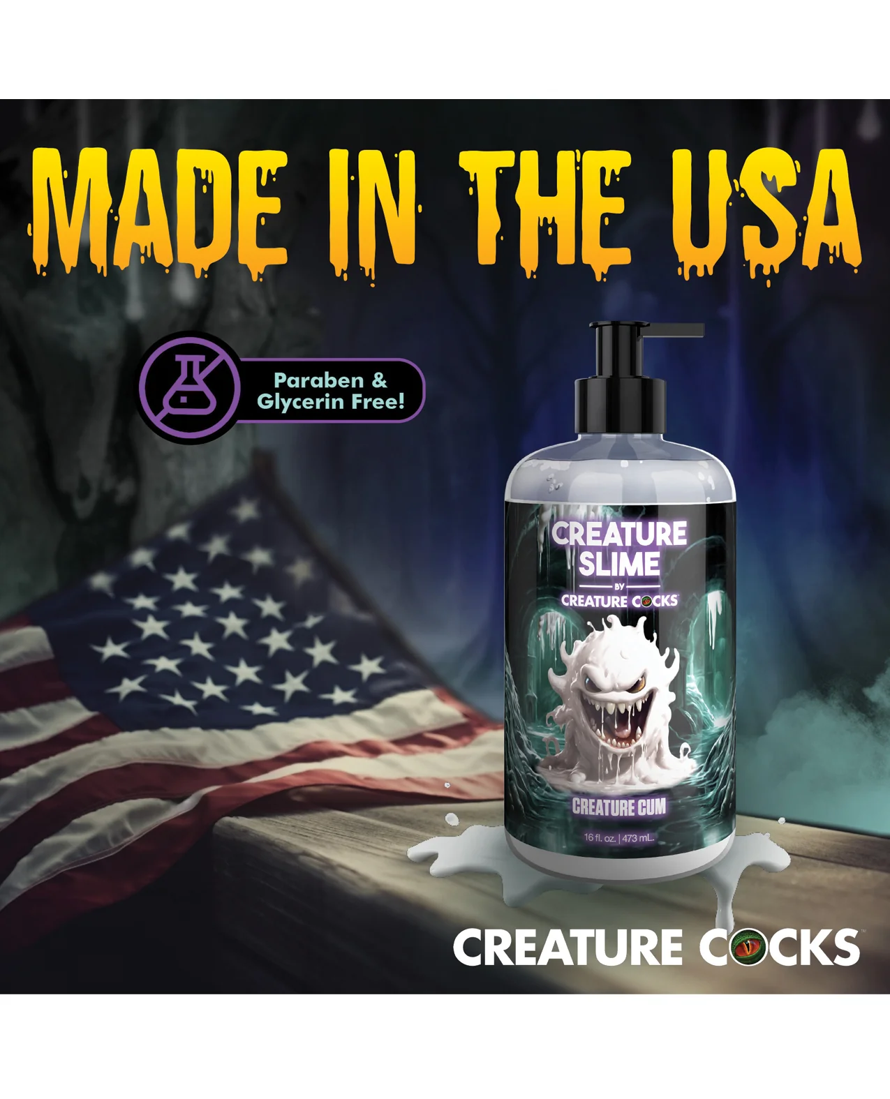 Creature Cocks Unscented Jizz Lube - Image 6