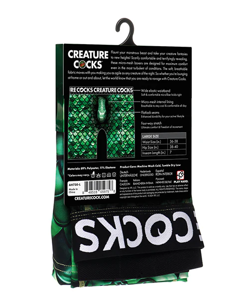 Creature Cocks - Creature Wear Cockness Monster Lake Creature Boxer Shorts - Image 16