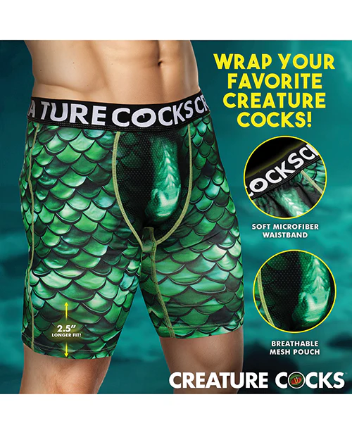 Creature Cocks - Creature Wear Cockness Monster Lake Creature Boxer Shorts - Image 3