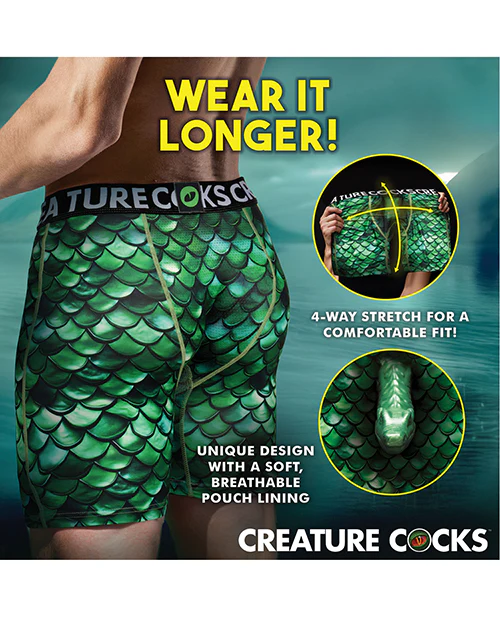 Creature Cocks - Creature Wear Cockness Monster Lake Creature Boxer Shorts - Image 5