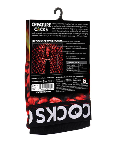 Creature Cocks - Creature Wear Horny Devil Demon Boxer Shorts - Image 8