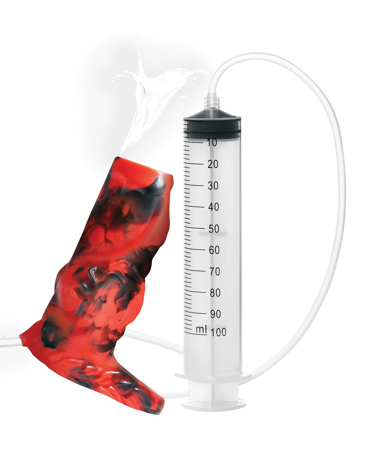 Creature Cocks Hell Hound Squirting Silicone Penis Enhancer - Image 2