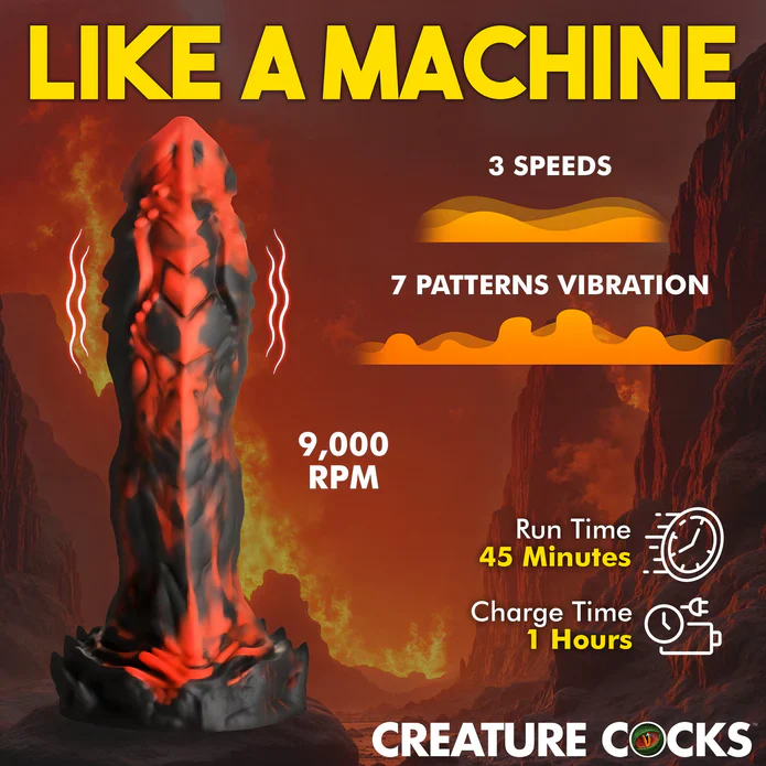 Creature Cocks Vibrating Inferno Cock - Image 2