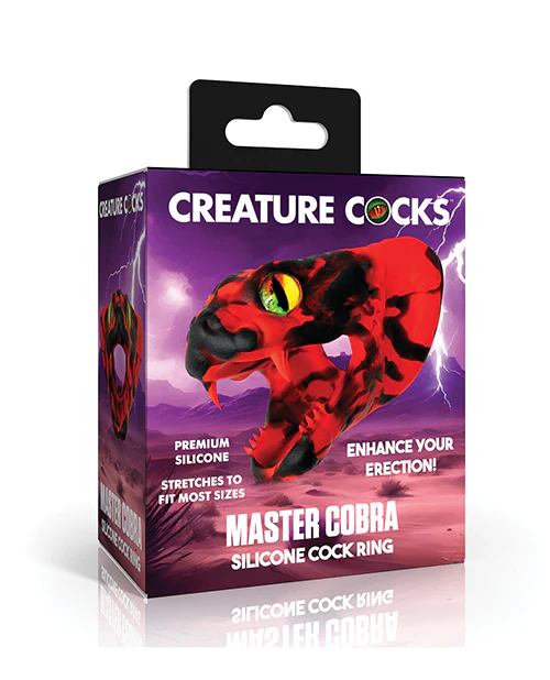 Creature Cocks Master Cobra Silicone Cock Ring - Image 5