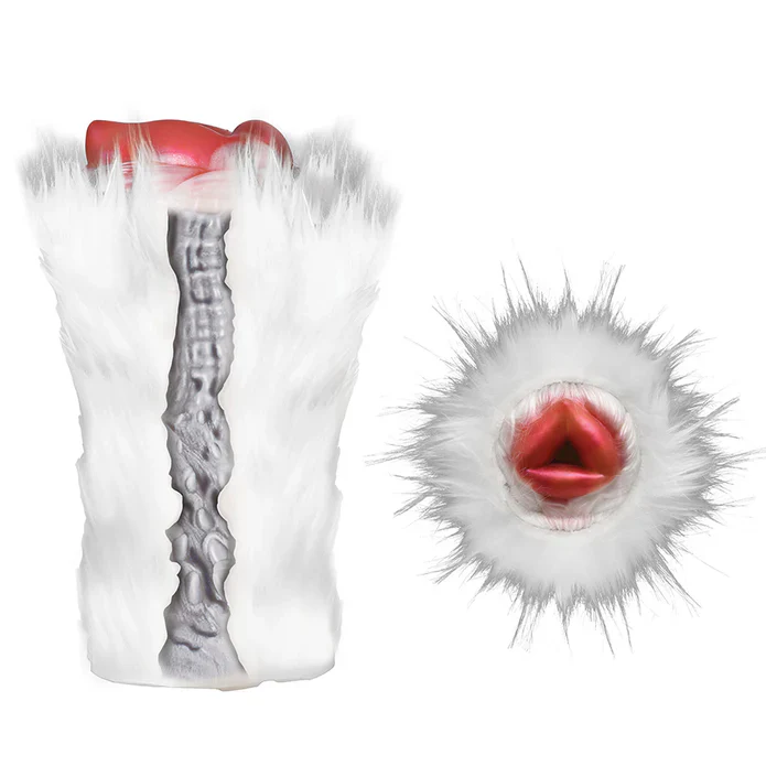 Creature Cocks Snow She-Wolf Silicone Stroker - Image 2