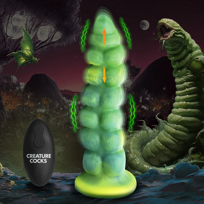 Creature Cocks Squirmer Vibrating Thruster with Remote Control - Image 10