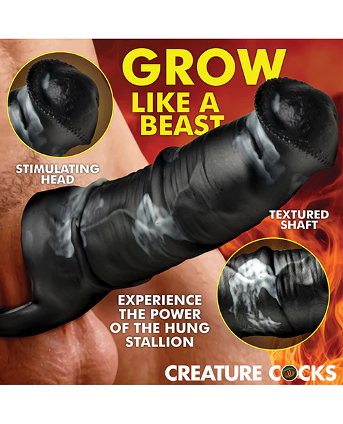 Creature Cocks - Stallion Silicone Penis Extension - Image 14