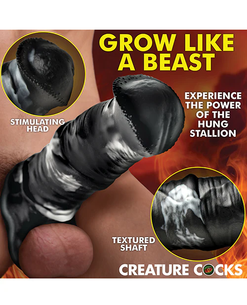 Creature Cocks - Stallion Silicone Penis Extension - Image 6