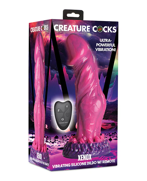 Creature Cocks Xenox Vibrating Remote-Controlled Dildo - Image 10