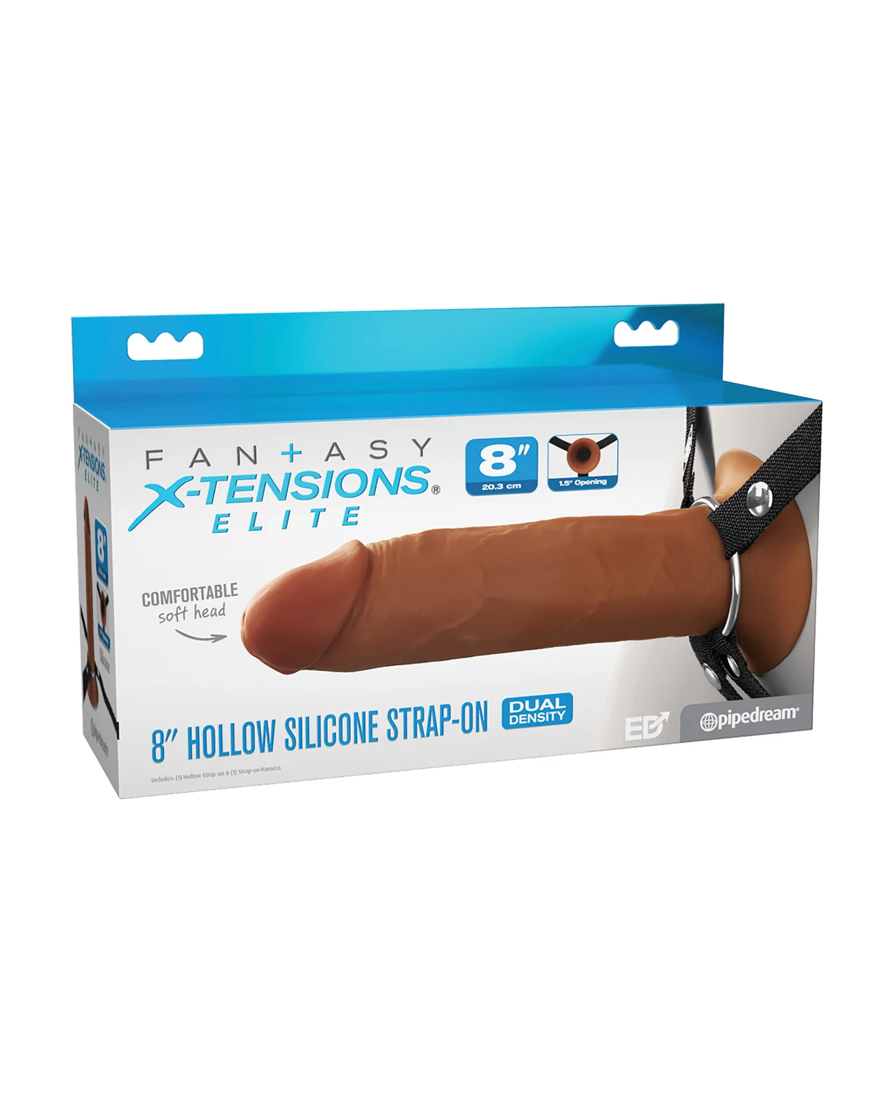 Fantasy X-Tensions Elite Silicone Hollow Strap-on w/Harness - Image 21