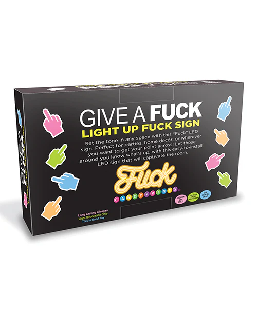 Fuck Neon Light Up Sign - Image 3