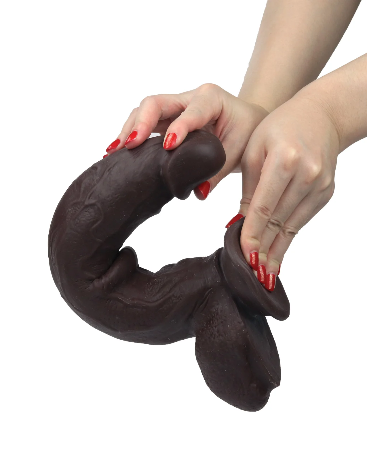 Get Lucky 12" Real Skin Series - Dark Brown - Image 3