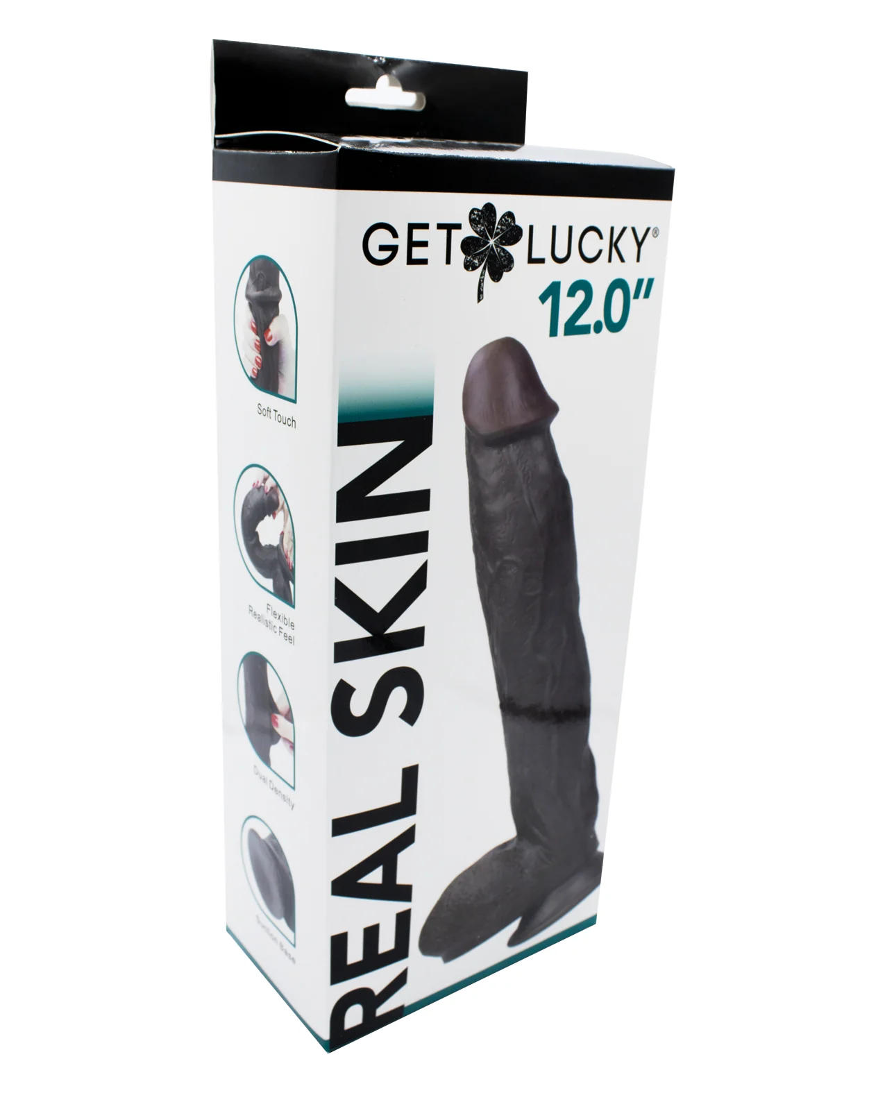 Get Lucky 12" Real Skin Series - Dark Brown - Image 5