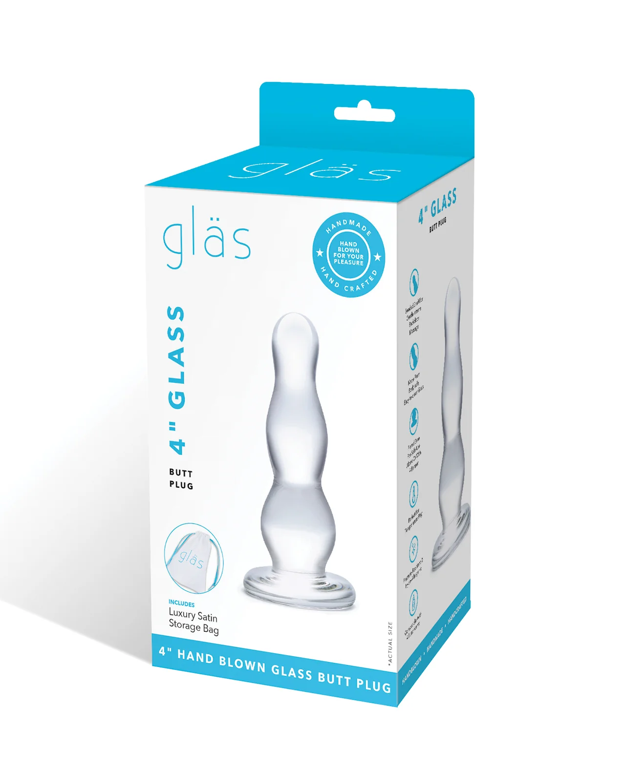 Glas 4" Butt Plug - Image 4