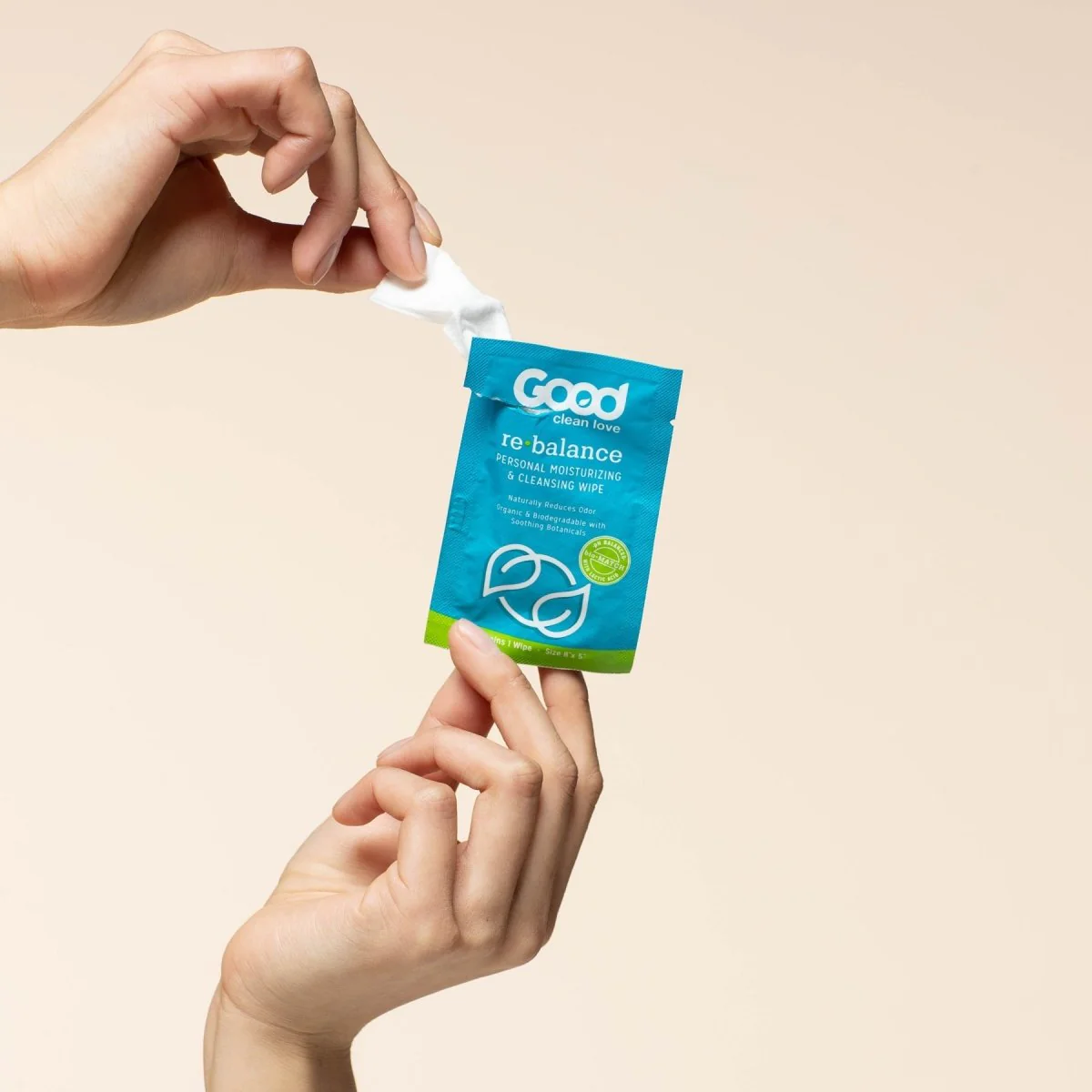 Good Clean Love Rebalance pH-Balanced Feminine Wipes - Image 2