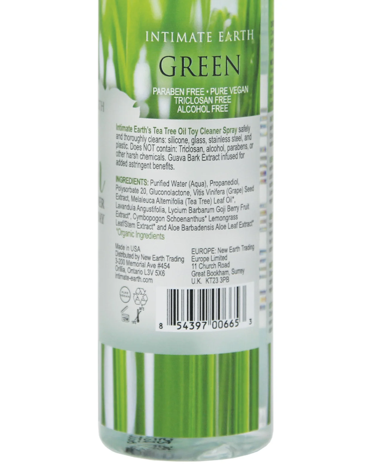 Intimate Earth Toy Cleaner Spray - Image 2
