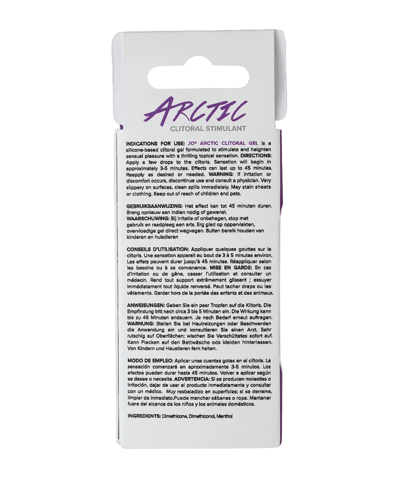 JO Clitoral Gel - Atomic (Warming) & Arctic (Cooling) - Image 4
