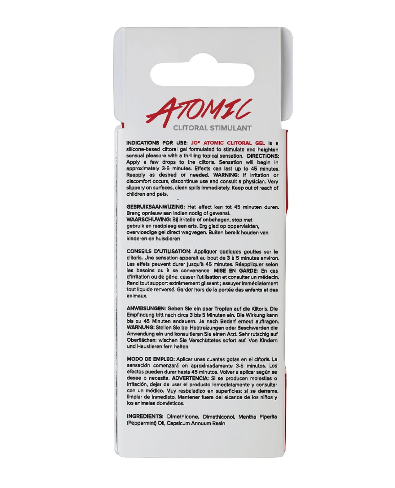 JO Clitoral Gel - Atomic (Warming) & Arctic (Cooling) - Image 9