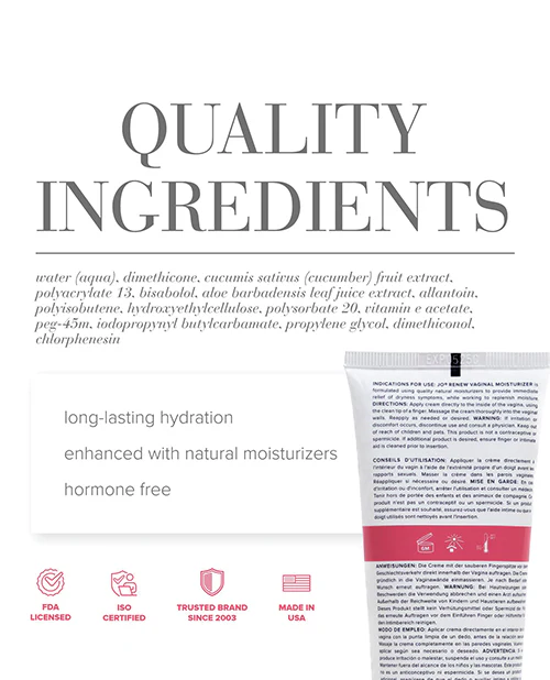 JO Renew Vaginal Moisturizer - Original Hygiene - Image 2